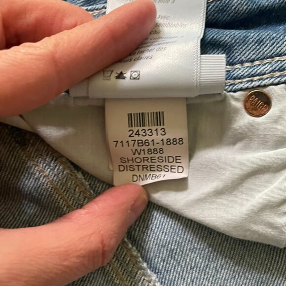 PAIGE Sarah High-Rise Straight-Leg Jeans - Picture 8 of 9